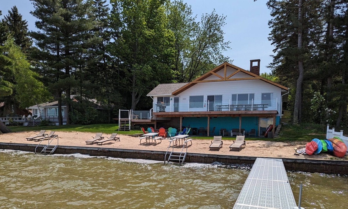 Silver Lake Cottage | 100" Beachfront, on Silver Lake. Amazing views of the dunes.