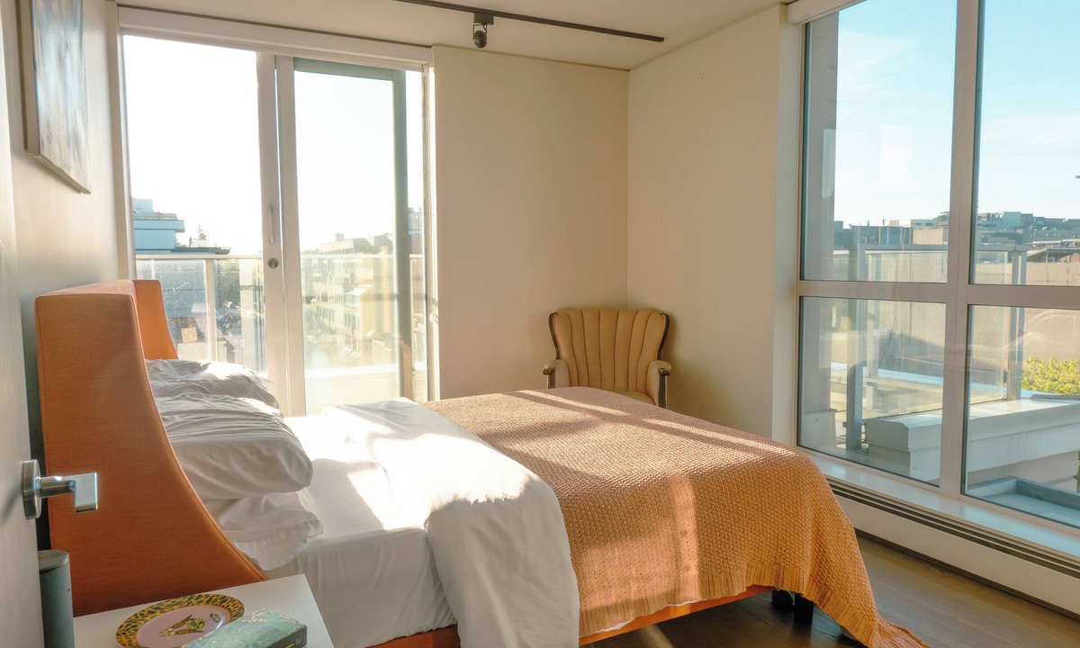 Chinatown Apartment | 2 bed, 2 bath, XL patio, short walk from stadium