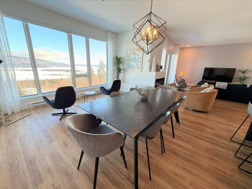 Baie-St-Paul Apartment | 209 - Luxury Condo - Pool & River View