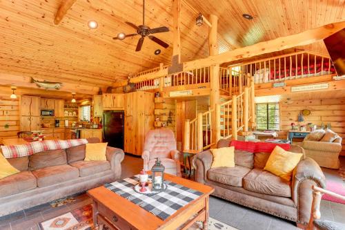 Baldwin Apartment | Angler Friendly! Pere Marquette Riverfront Retreat