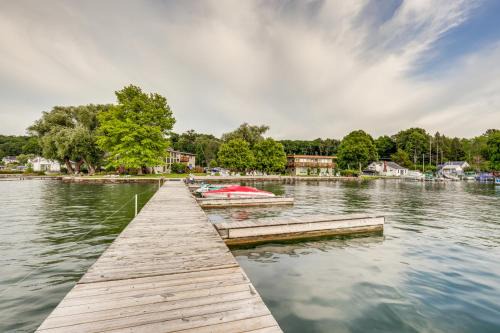 Rushville House | Canandaigua Lake Romantic Getaway w/Boat Slip!