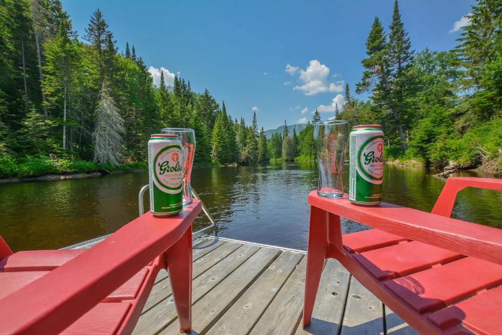 Lac-Superieur Ski Chalet | Chalet Spa & Sauna Tremblant Verant Nord