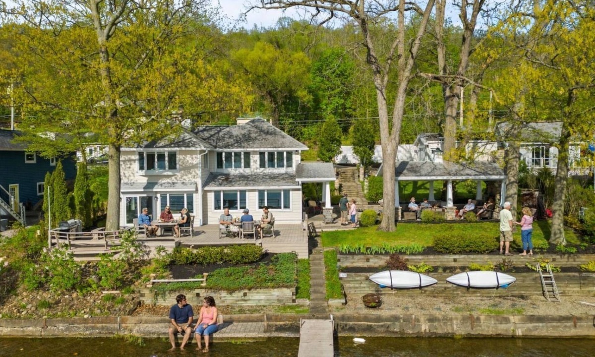 Conesus House | Conesus Lakefront| Dock | Modern Amenities
