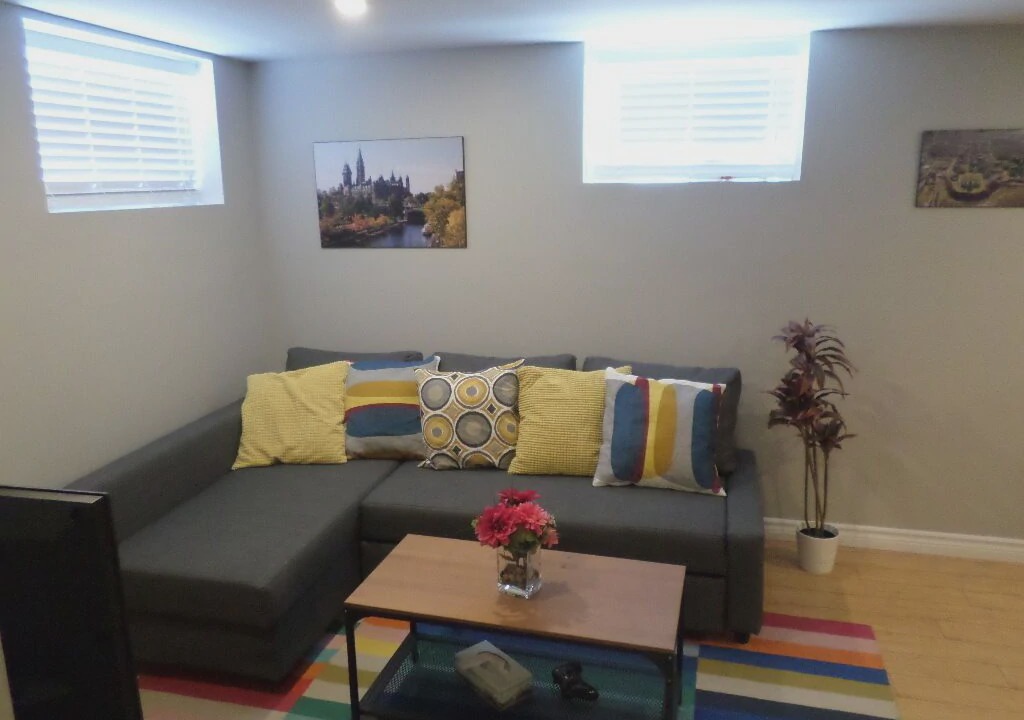 Centretown Apartment | Fantastic & Modern Downtown 1-Bed Basement Apt. Parking, WiFi & Netflix included