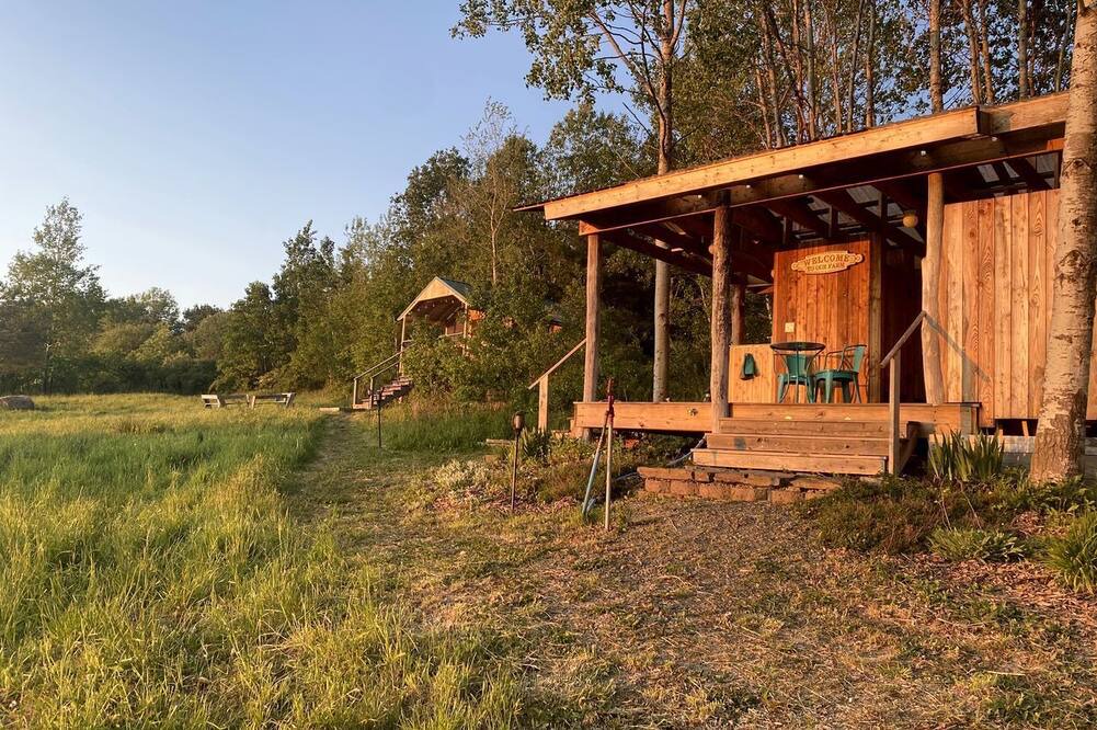 Caroline Cabin | Gorgeous Finger Lakes Accommodation near Ithaca for Glamping in New York