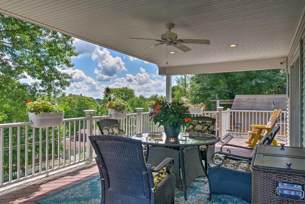 Lisbon House | Guilford Lake Cottage w/Hot Tub & Water Views