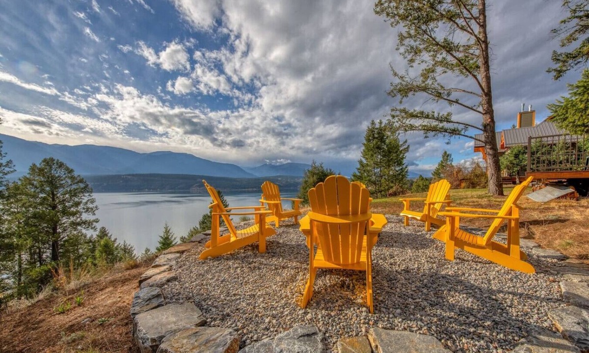 Windermere House | Hilltop Dome | Lake/Mountain Views | Beach Access