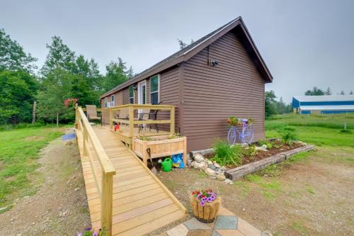 Cherryfield House | Historic Cottage on Horse Farm: FirePit & BBQ