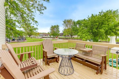 Port Clinton House | Hot Tub, Lake Access, & Dock: Port Clinton Retreat