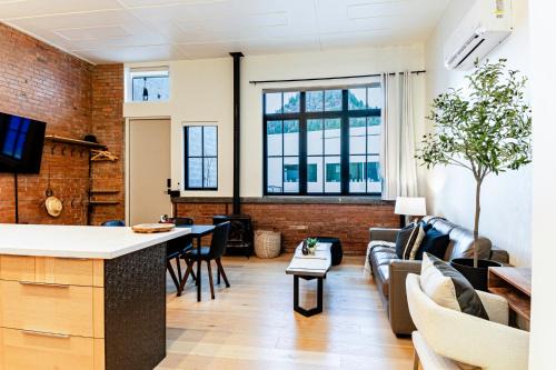Grand Forks Apartment | Modern industrial suite in Grand Forks