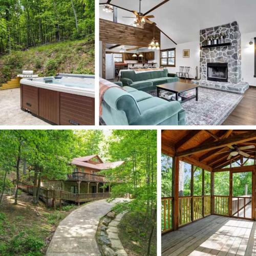 Berkeley Springs Ski Chalet | Mountain lodge w hot tub & game room