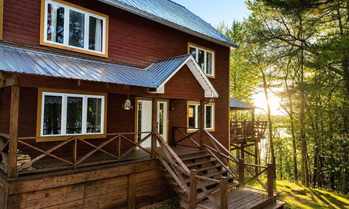 Lac Sainte-Marie Ski Chalet | Nature Escape with Spa | L'heritage du Lac