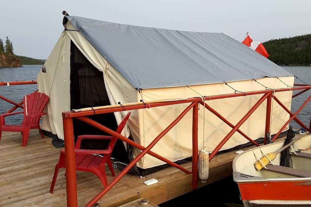 Duncan Lake Boat Rental | Off-Grid Glamping Site near Graham Lake, Ideal for Outdoor Adventures