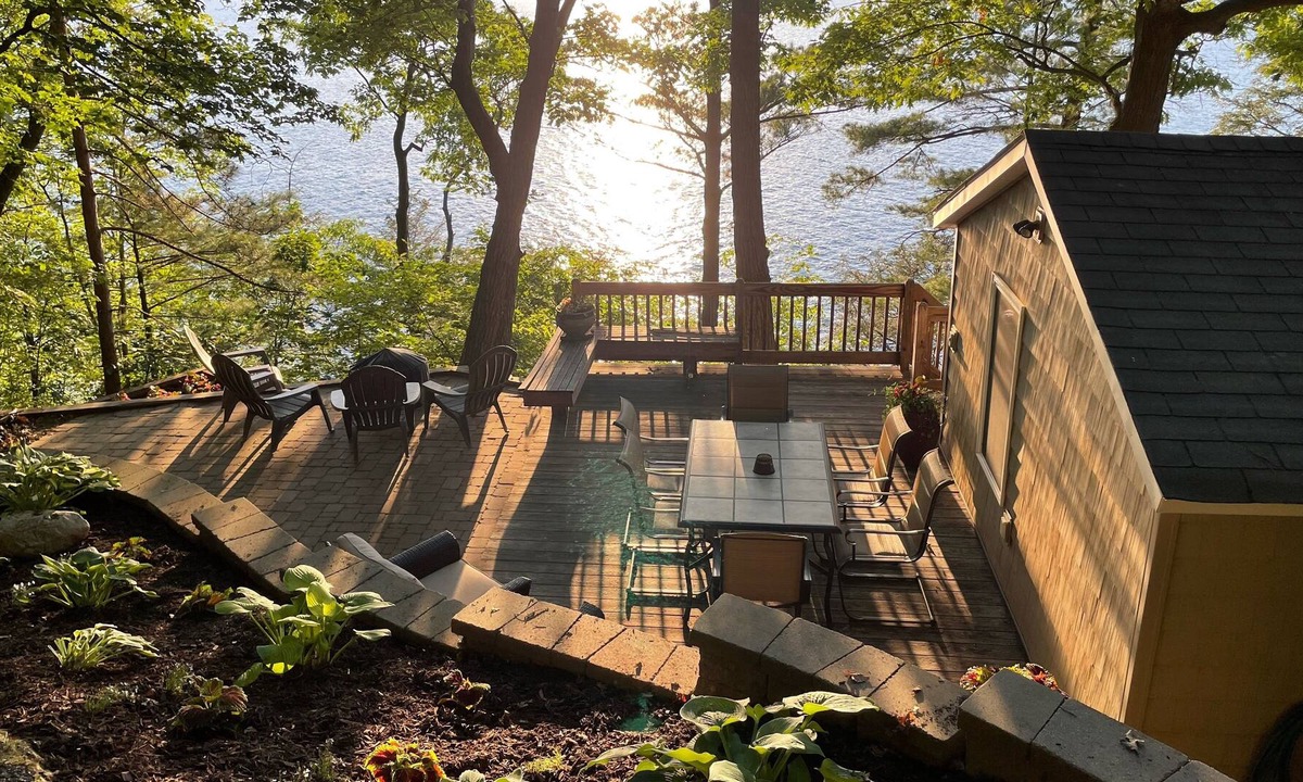 Rushville House | Renovated 1 BR Romantic lakefront cottage with incredible sunsets and views