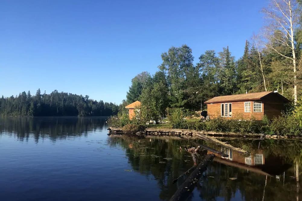 Benny Cabin | Rustic Cabin Rental on Onaping Lake Perfect for a Romantic Getaway in Ontario