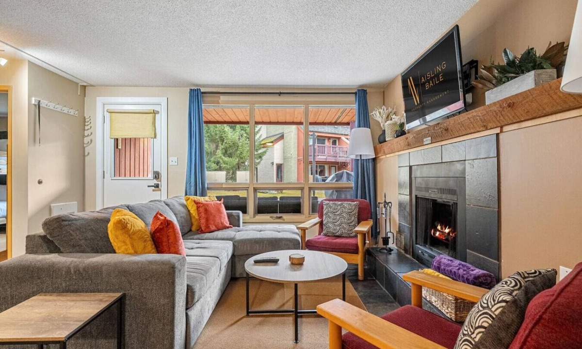 East Kootenay Condo | The Keep | Ski-In/Out Toby Chair | Ground Floor