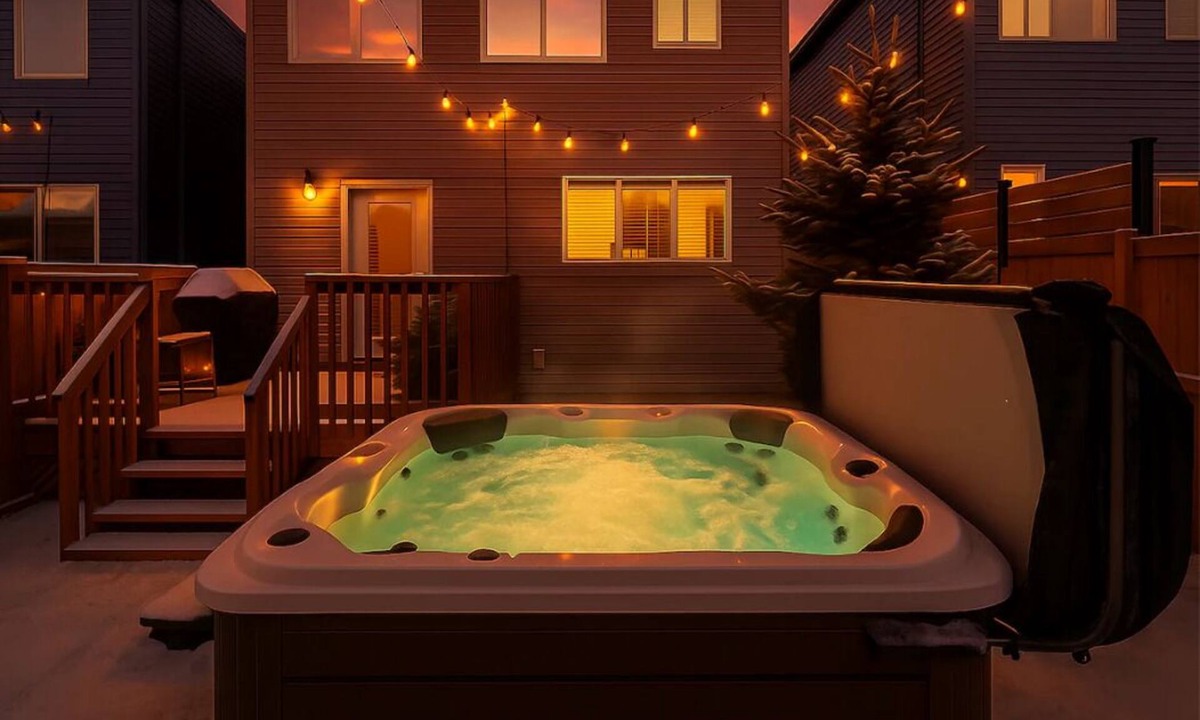 Southwest Edmonton House | Wild Haven Retreat - HotTub - King Bed - Fireplace - BBQ!