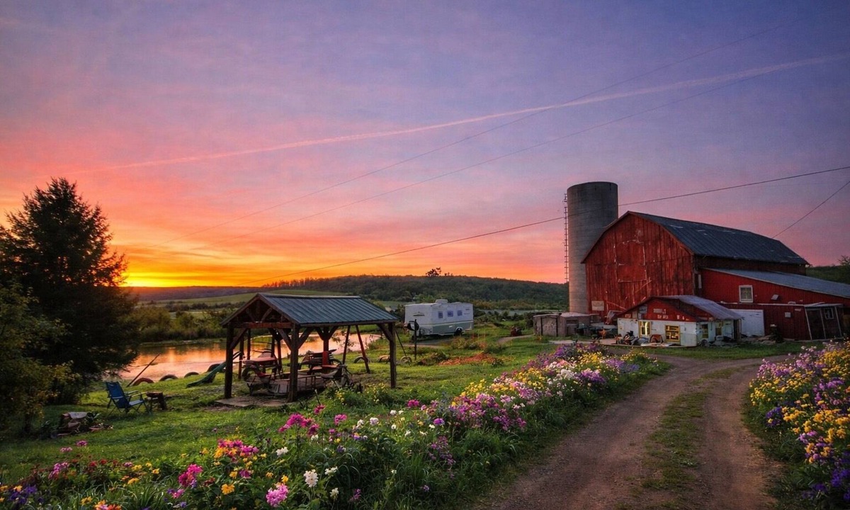Farmersville Station House | Wildflower Wagon Farm Stay