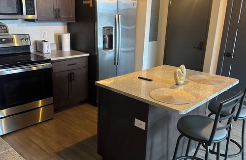 Stuart Condo | 203 - New Luxury Downtown Condo 1 bedroom with Fireplace