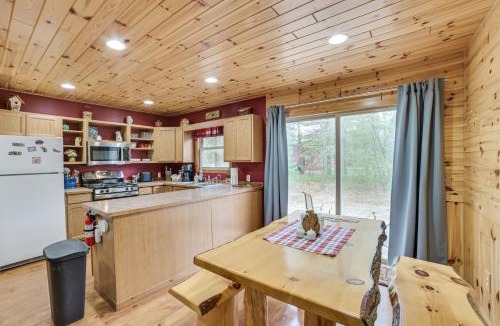Tawas City House | 3 Mi to AuSable River! Forest Retreat w/Fire Pit