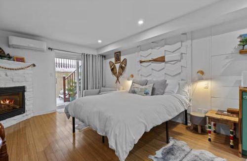 Piedmont House | 5 min Saint-Sauveur Best Loft with fireplace
