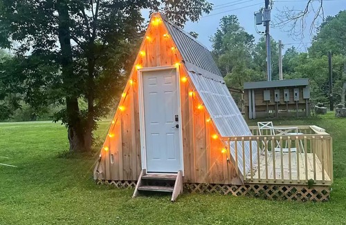 Black Creek Cabin | A-Frame Tiny Home Near Ellicottville & Buffalo