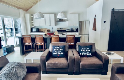 Westerose Cabin | Aspen Acre @ Pigeon Lake Hot Tub Fire Pit StarLink