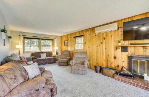 Chetek House | Beautiful Chetek Home w/Prairie Lake Access!