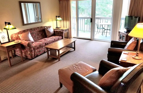 Acme Condo | Book a discounted July stay! Condo sleeps 4-Wifi, private deck, ❤️ location!