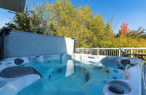 Baie-St-Paul House | Breathtaking view of river and mountains from the bedroom