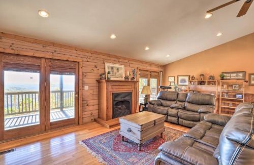 Bostic House | Bring a Pet! Mtn-View Bostic Retreat w/Deck