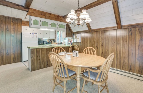 Mancelona Cabin | Cabin near Lake w/Deck, Fire Pit & Grill!