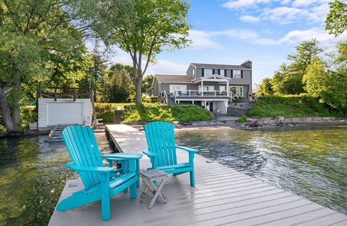 Town of Varick House | Cape on the Lake: Park-like Setting on Seneca Lake!