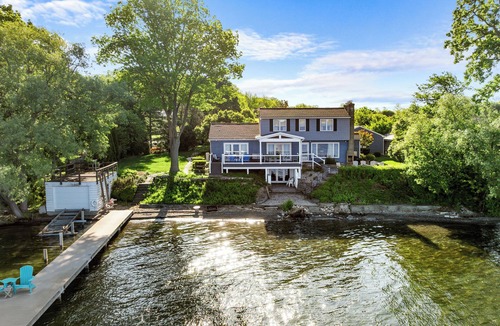 Town of Varick House | Cape on the Lake: Park-like Setting on Seneca Lake!