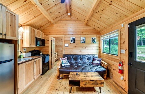Sidney Center House | Catskills Tiny Home Cabin: Surrounded by Nature!
