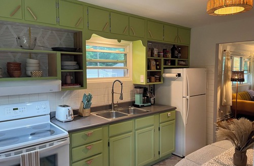 Paw Paw Lake Cottage | Charming 2-bedroom cottage in Coloma with AC, WiFi, & steps from Little Paw Paw