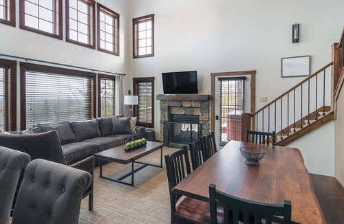 Boyne Falls Condo | Completely New 4BR Luxurious Creekside Condo With Private Hot Tub