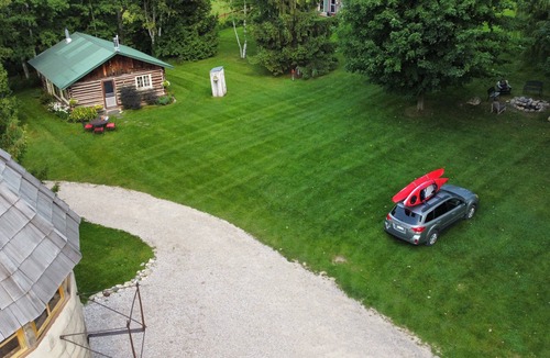 Suttons Bay Cabin | Cozy historic cabin on 29 acres in peaceful Suttons Bay