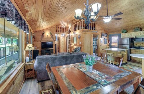 Steuben House | Cozy Manistique Cabin w/Deck, Grill & Fire Pit!
