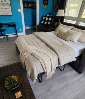 Saint John Apartment | Cozy One Bedoom apartment