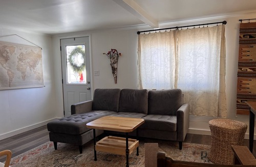 Manistique House | Cozy retreat in a quiet neighborhood.