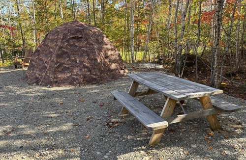 Lincoln RV Rental | Dome 3: Camp in the woods. Foliage/Wildlife/ATV/Fish/Hunt
