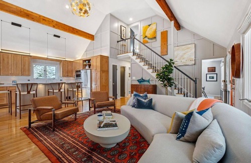 Douglas House | Douglas, MI Walk to Douglas Beach Hot Tub Screened Porch Pet Friendly