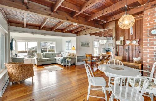 Westbrook Center House | Dreamy Waterfront Westbrook Home on Private Beach