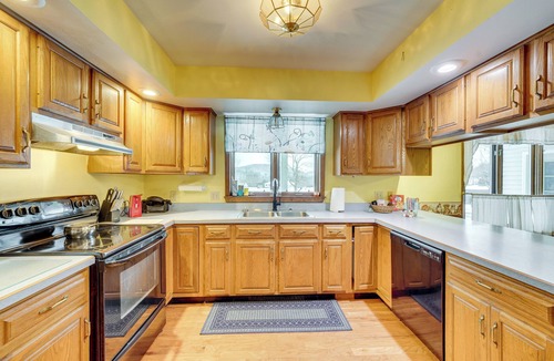Little Valley House | Fairgrounds Access: Home w/Trailer Parking!
