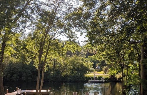 Minden Cottage | Family fun in the heart of Haliburton-safe swimming in your backyard.