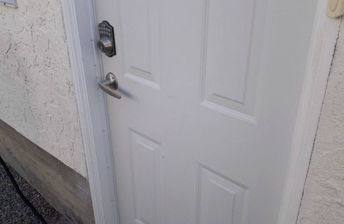 Booktown Apartment | Fully furnished garden suite one block from downtown, ocean in charming Sidney