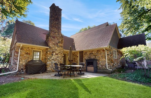 Benton Harbor Cottage | Golf Front Home with Course View, WiFi, Patio & Grill