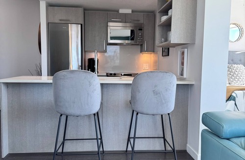 Downtown Eastside Condo | Gorgeous 2 Bdrm Condo with Huge Private Mountain & City View Terrace