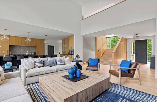 Stevensville House | Juniper Presents: Contemporary 26-Acre Estate, Private Beach, Pool